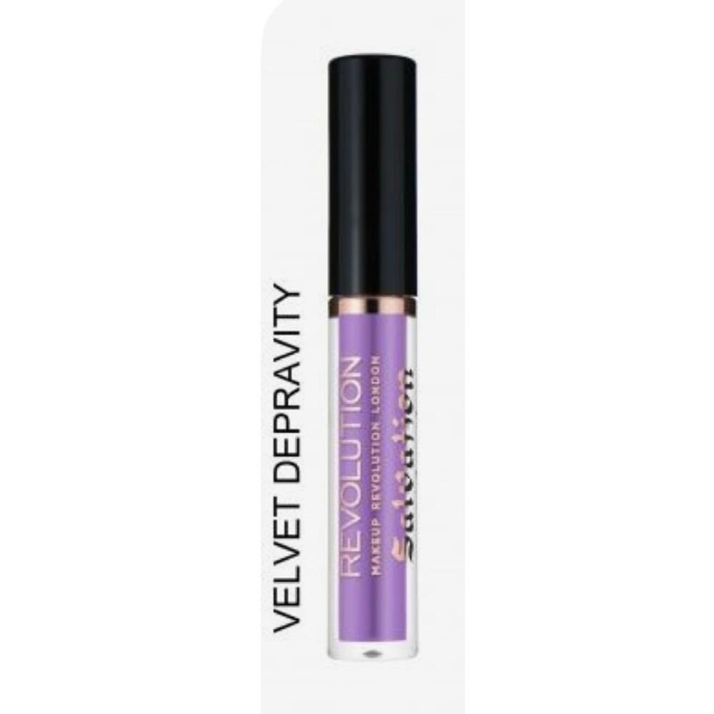 Revolution Salvation Velvet Lip Lacquer in Depravity